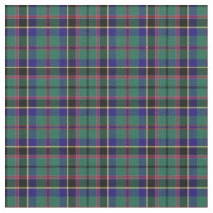 Tecido Tartan de Stevenson do clã