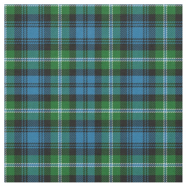 Tecido Tartan do clã de Lyon (Detalhe)
