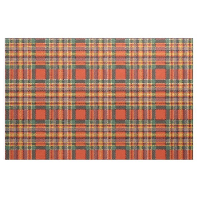 Tecido Tartan do Scottish da xadrez do clã de Chattan (Jarda)