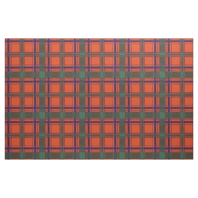 Tecido Tartan do Scottish da xadrez do clã de Dalzell (Jarda)