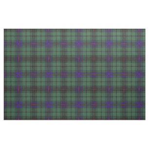 Tecido Tartan do Scottish da xadrez do clã de Davidson