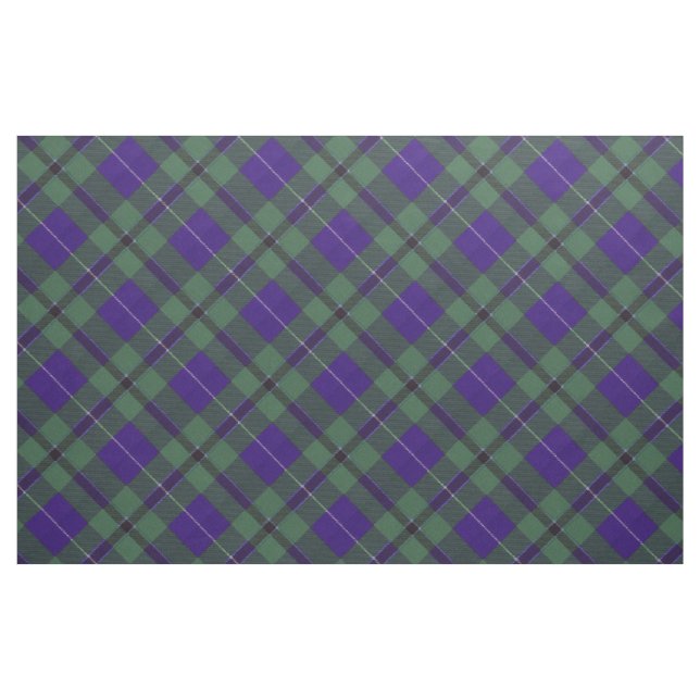 Tecido Tartan do Scottish da xadrez do clã de Douglas (Jarda)