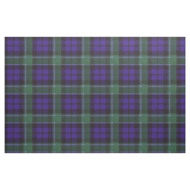 Tecido Tartan do Scottish da xadrez do clã de Graham (Jarda)