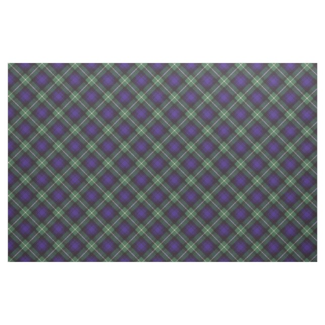 Tecido Tartan do Scottish da xadrez do clã de Lamont (Jarda)