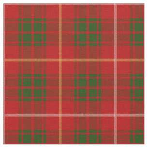 Tecido Tartan escocês do clã de Bruce