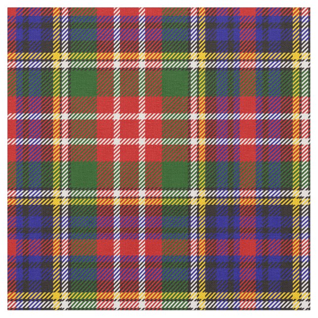 Tecido Tartan escocês do clã de Christie (Detalhe)