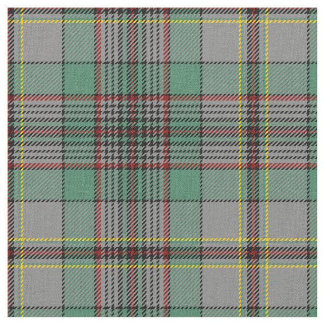 Tecido Tartan escocês do clã de Craig (Detalhe)