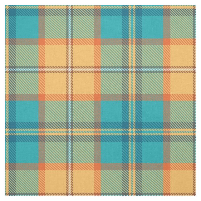 Tecido Tartan Kingfisher (Modelo)