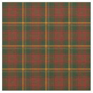 Tecido Tartan nacional canadense da folha de bordo