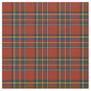 Tecido Tartan real de Stewart