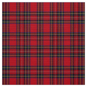 Tecido Tartan real de Stewart