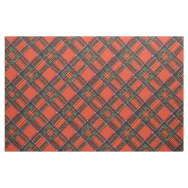Tecido Tartan real do Scottish da xadrez do clã de (Jarda)