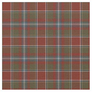 Tecido Tartan resistido distrito de Perthshire Scotland