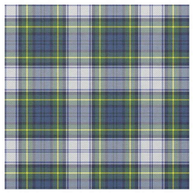 Tecido Tartan Xadrez Verde Azul (Detalhe)