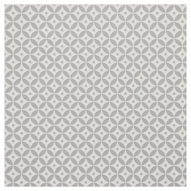 Tecido Taupe Geométrico Circles Pattern Shippo. Litoral (Modelo)