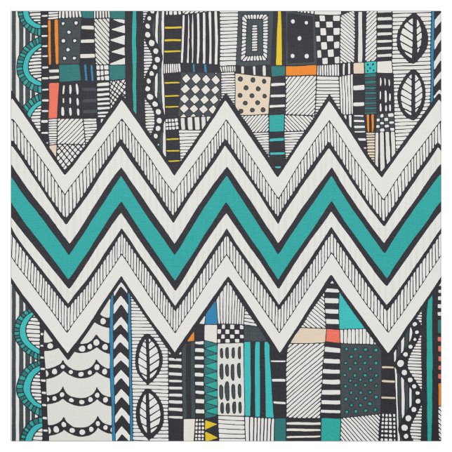 Tecido teal SPARRE (Modelo)