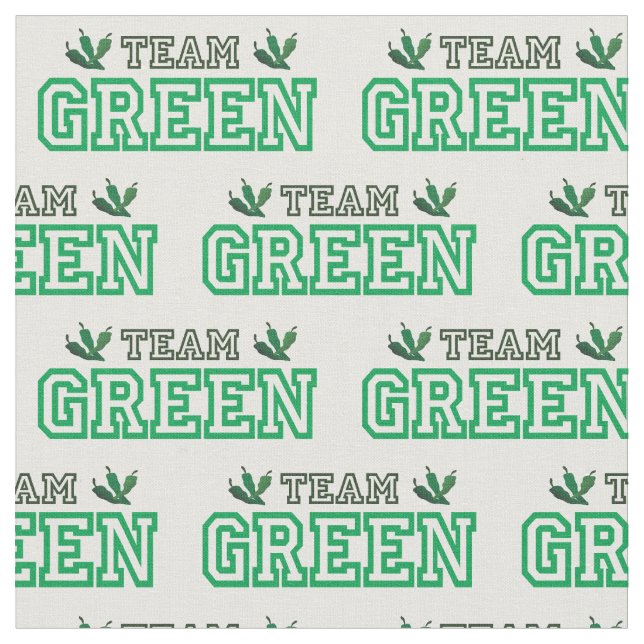 Tecido TEAM GREEN Chile (Detalhe)