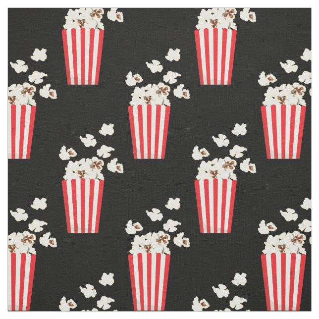 Tecido Teatro de filmes em pipoca (Modelo)