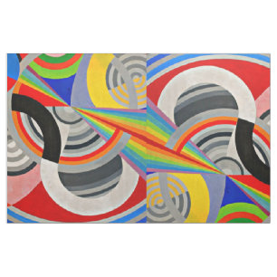 Tecido Tecido-Abstrato-Robert Delaunay 4