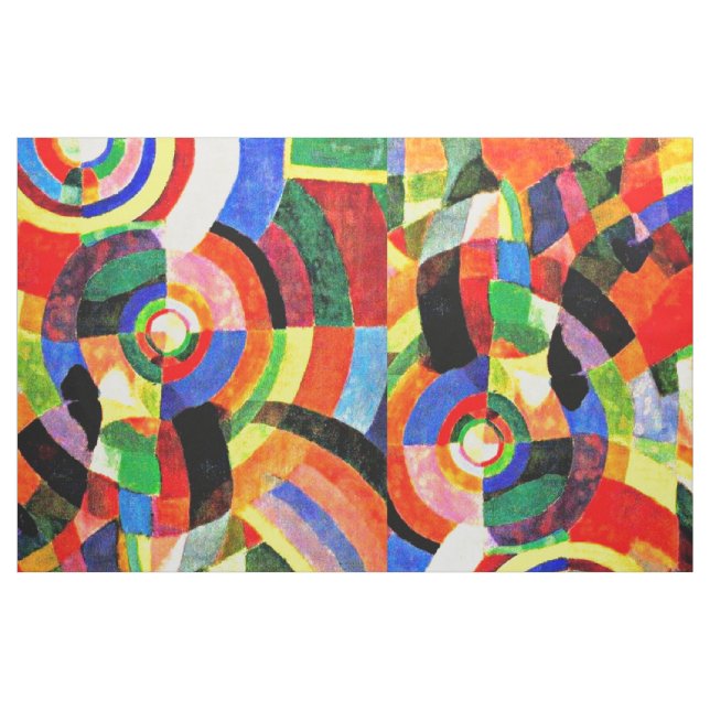Tecido Tecido-Abstrato-Robert Delaunay 6 (Fat Quarter)