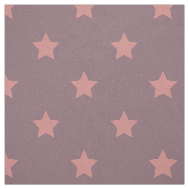 Tecido Tecido: Estrelas roxas & cor-de-rosa (Modelo)