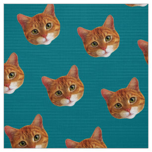 Tecido Tecido: Gatos do gengibre