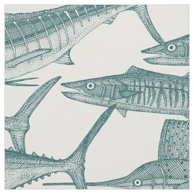 Tecido Tecido-jade-peixe-Atlântico (Modelo)