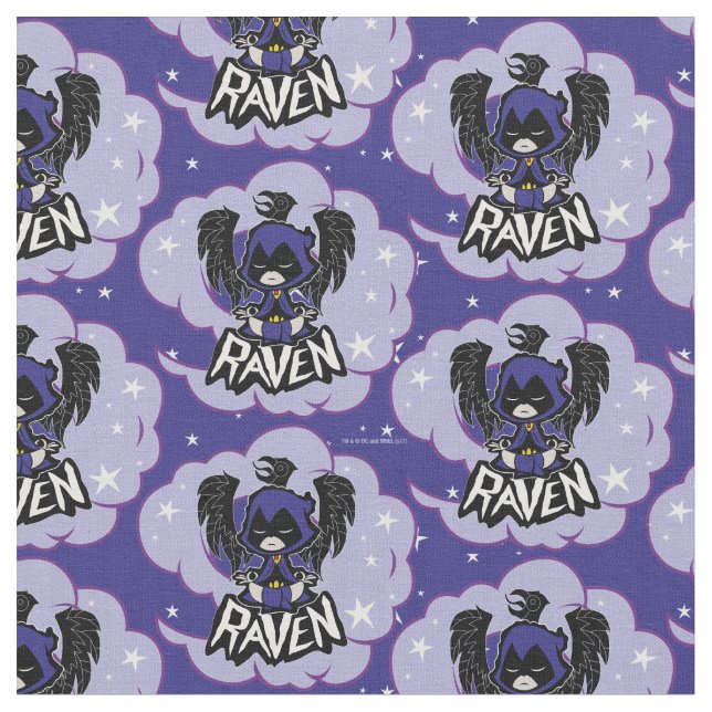 Tecido Teen Titans Go! | Ataque a Raven (Detalhe)