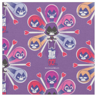 Tecido Teen Titans Go! | Emoticlones de Raven