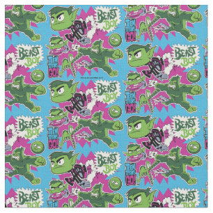 Tecido Teen Titans Go! Manchas de animais