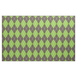 Tecido Tela verde de Argyle