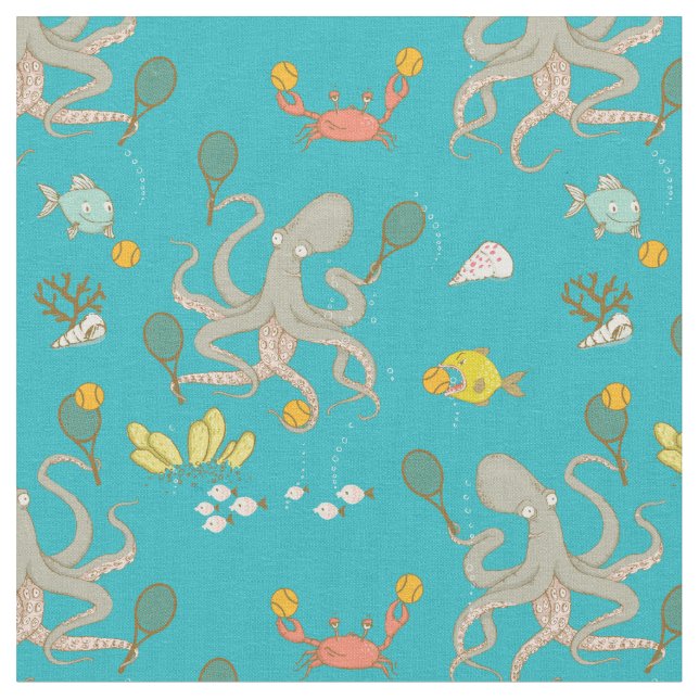 Tecido Tênis submarino - tamanho de azulejo personalizado (Detalhe)