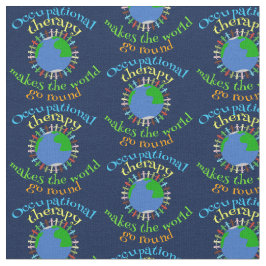 Tecido Terapia ocupacional faz o mundo girar