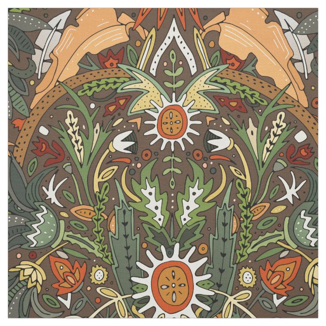 Tecido Terra úmida vitoriana (Modelo)