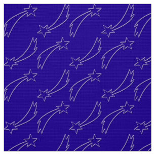 Tecido Teste padrão abstrato com estrelas