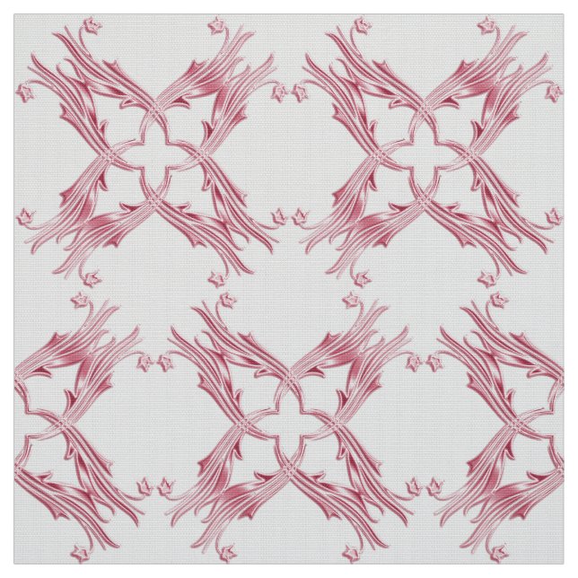 Tecido Teste padrão abstrato do rosa do damasco (Modelo)