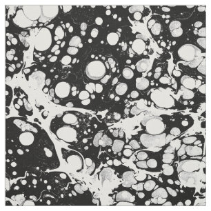Tecido Teste padrão abstrato moderno branco preto