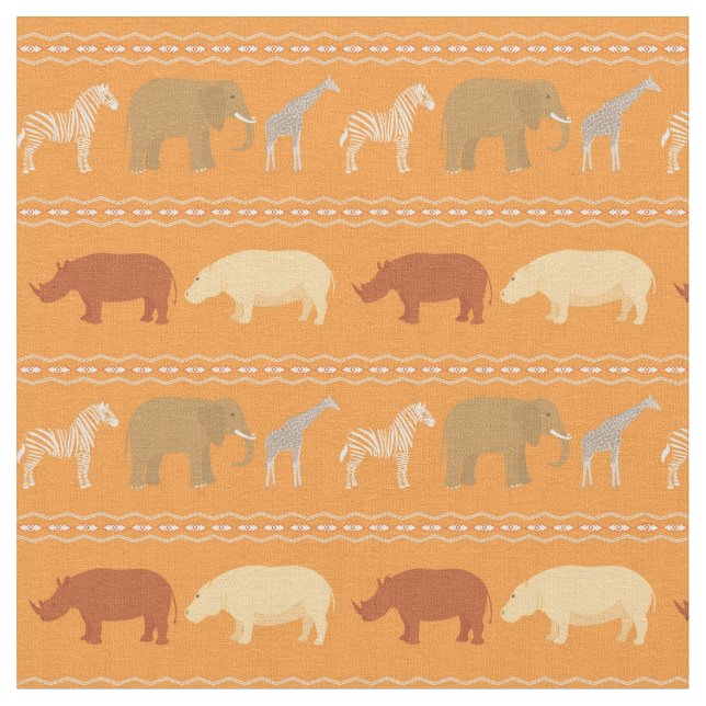 Tecido Teste padrão africano (Detalhe)