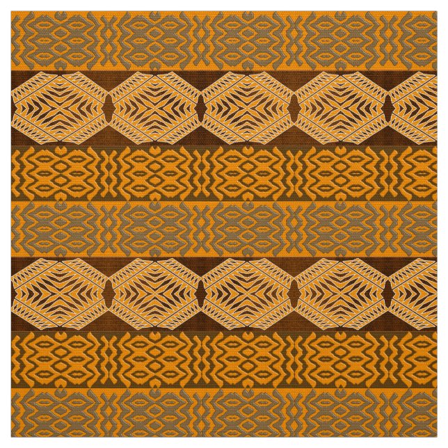 Tecido teste padrão africano tribal étnico (Modelo)