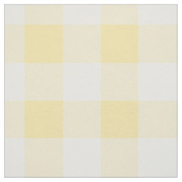 Tecido Teste padrão amarelo da verificação do búfalo