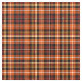 Tecido Teste padrão amarelo de Russet Brown, alaranjado