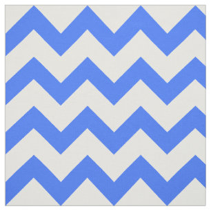Tecido Teste padrão azul de Chevron