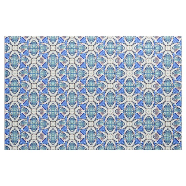 Tecido Teste padrão azul Thunder_Cove dos corações da (Fat Quarter)