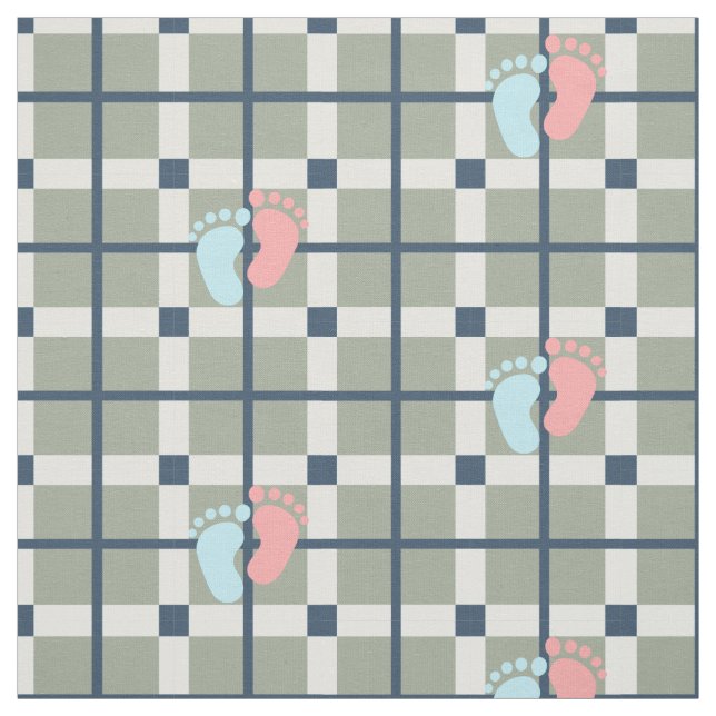 Tecido teste padrão bonito da xadrez de tartan das etapas (Modelo)