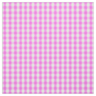 Tecido Teste padrão branco cor-de-rosa clássico da
