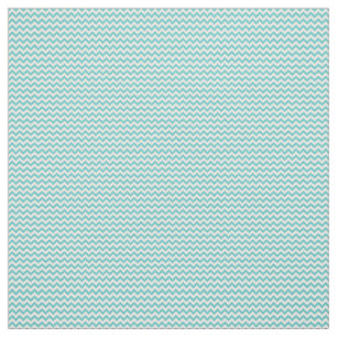Tecido Teste padrão branco de Chevron do Aqua