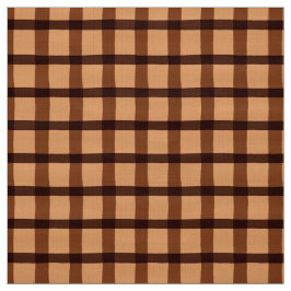 Tecido Teste padrão castanho chocolate da xadrez