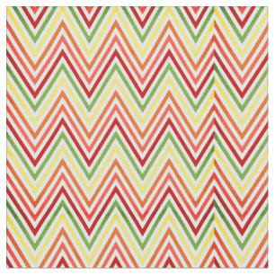 Tecido Teste padrão colorido de Chevron do ziguezague