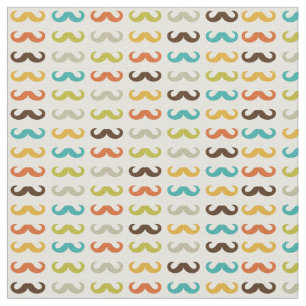 Tecido Teste padrão com bigode