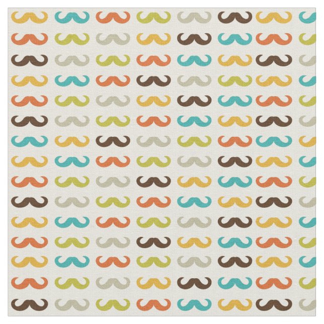 Tecido Teste padrão com bigode (Detalhe)